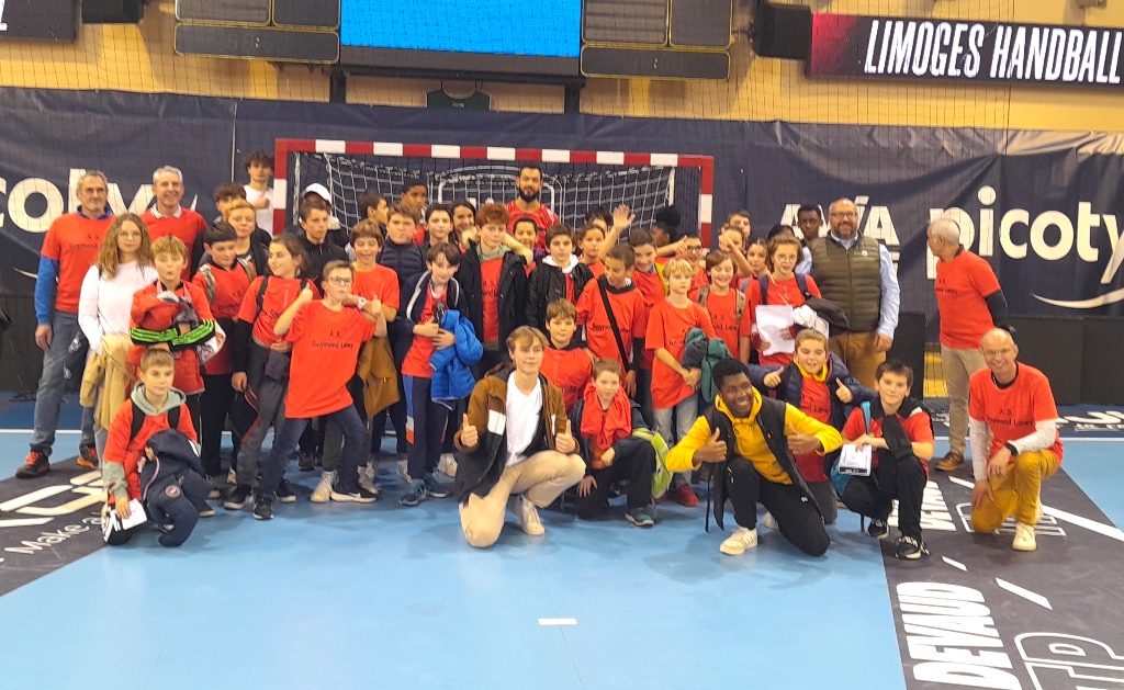 SORTIE A BEAUBLANC POUR LA SECTION SPORTIVE HANDBALL