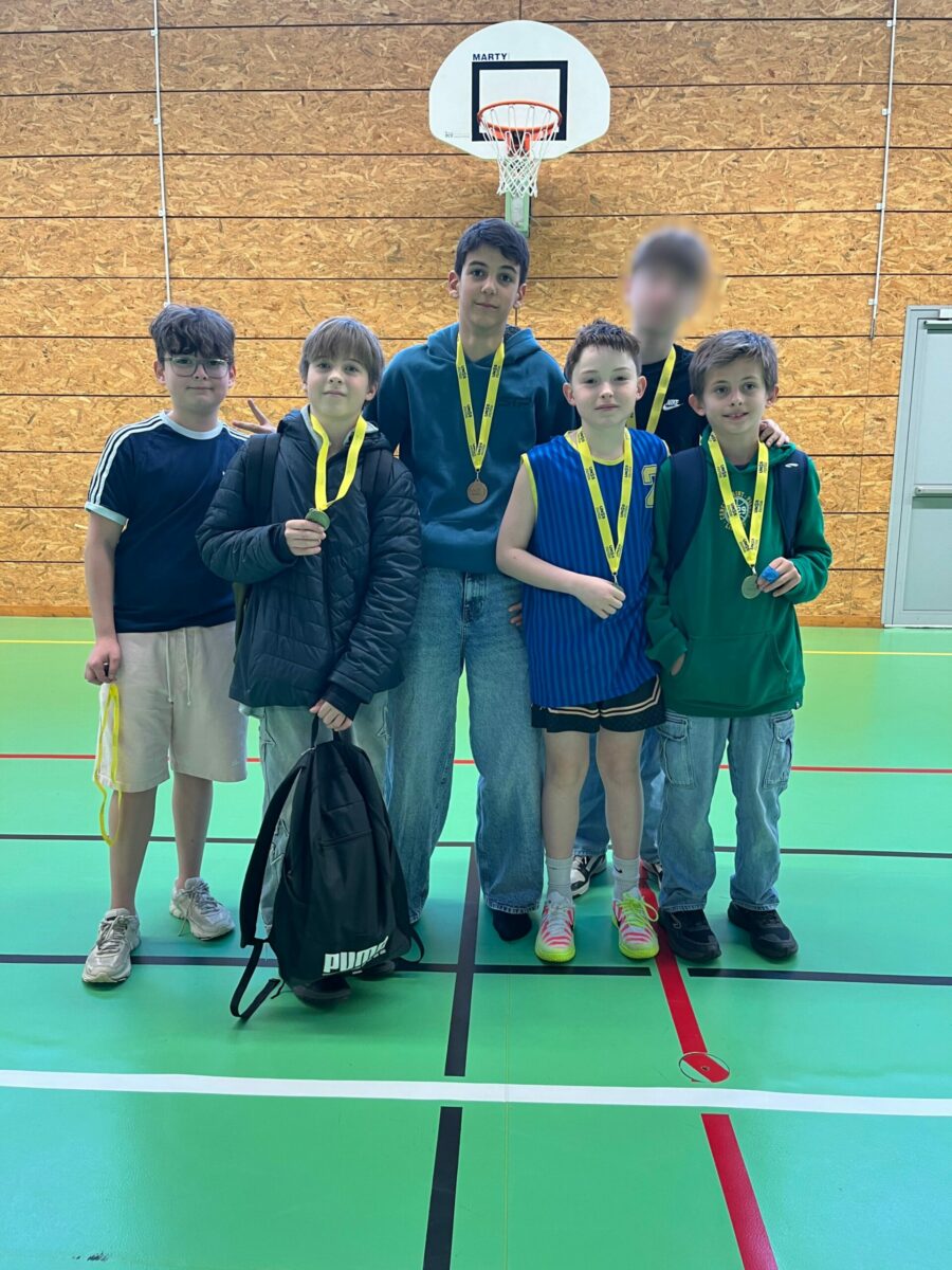 Benjamins basket 3e au tournoi académique
